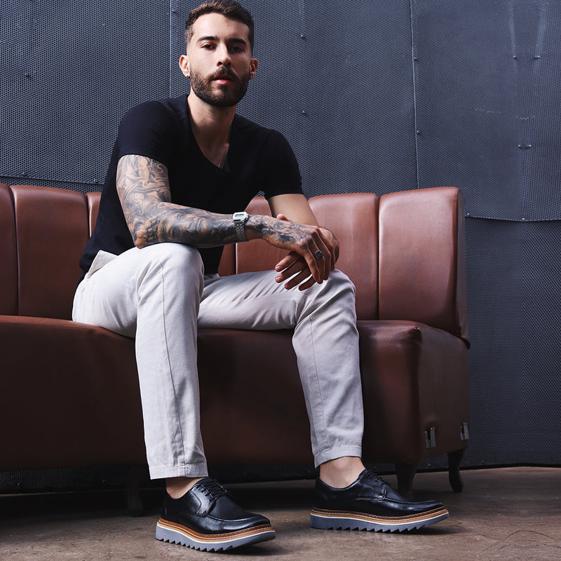 Loafer Tratorado Masculino em Couro Legítimo Dubay - Harvello