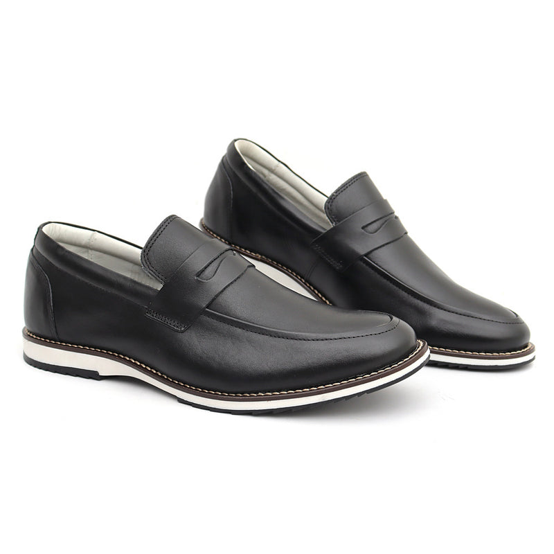 Sapato Casual Preto Masculino Andorra - Harvello