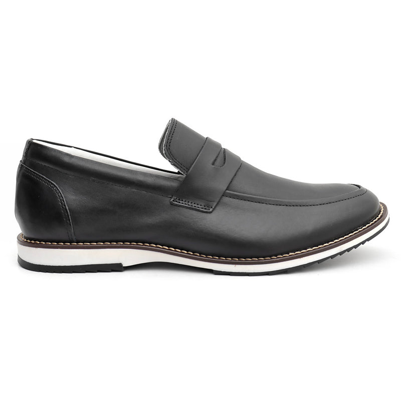 Sapato Casual Preto Masculino Andorra - Harvello