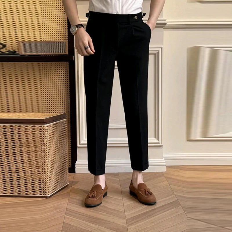 Calça Slim Masculina de Alfaiataria - Nappoli