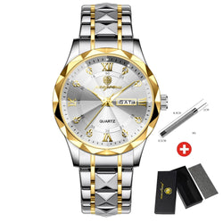 Relógio Masculino GoldenWhite - Harvello